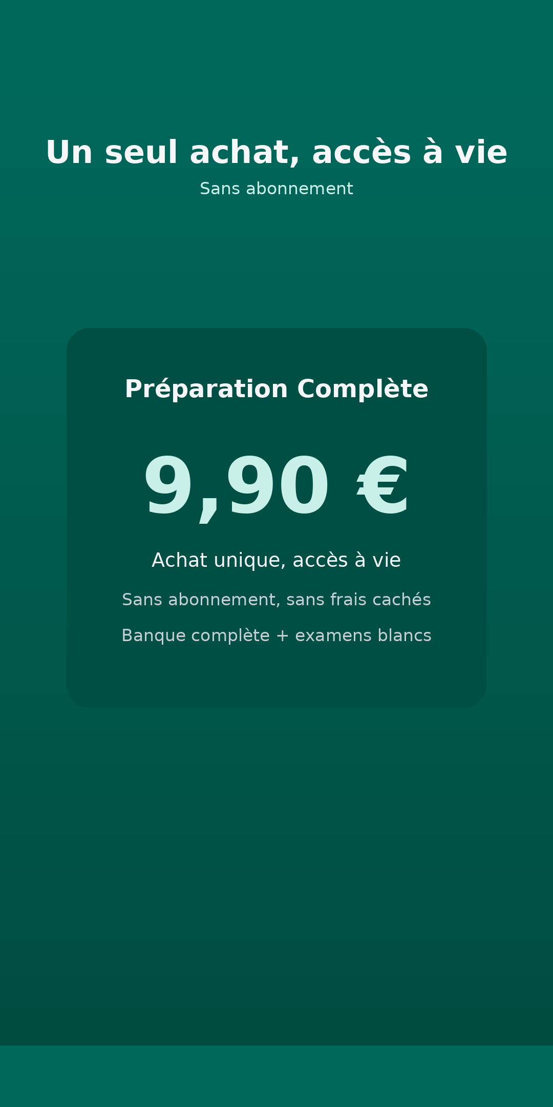 Objectif Adjoint, achat unique à 9,90 euros : banque complète et examens blancs pour préparer le concours d’adjoint administratif